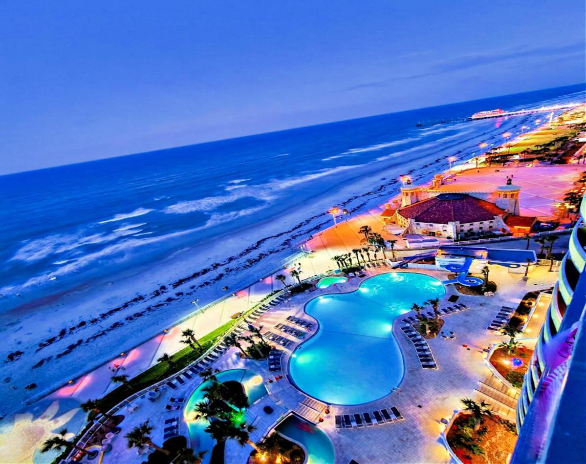 1 Bedroom Direct Oceanfront Condo Wyndham Ocean Walk Resort - Daytona Funland 703 Daytona Beach Exterior foto