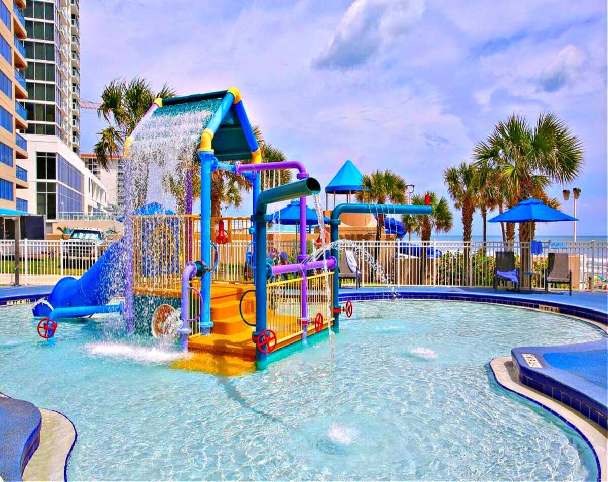 1 Bedroom Direct Oceanfront Condo Wyndham Ocean Walk Resort - Daytona Funland 703 Daytona Beach Exterior foto