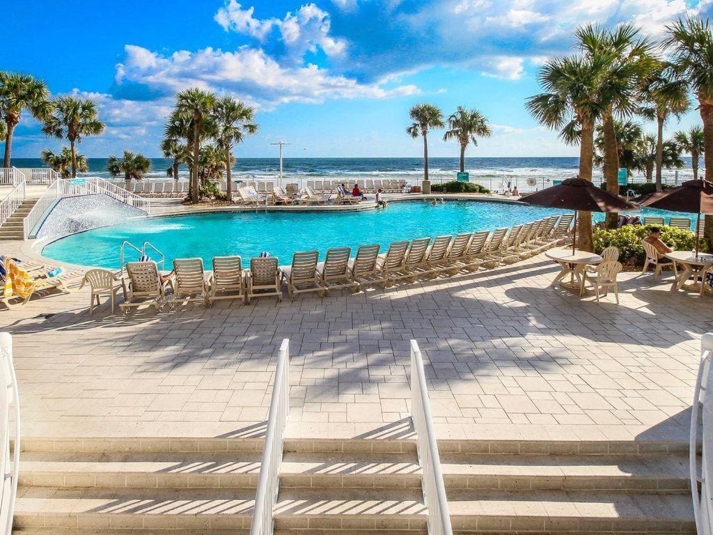 1 Bedroom Direct Oceanfront Condo Wyndham Ocean Walk Resort - Daytona Funland 703 Daytona Beach Exterior foto